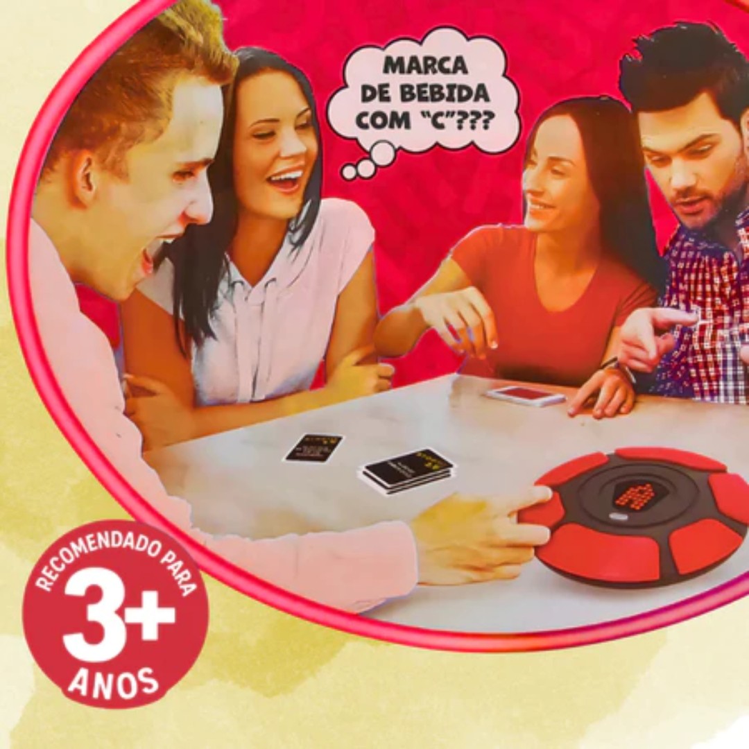 Jogo Interativo Stop 2.0 com Teclado Digital Eletrônico