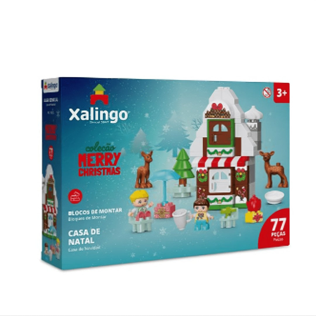 Blocos Grandes de Natal 77 Peças - Xalingo