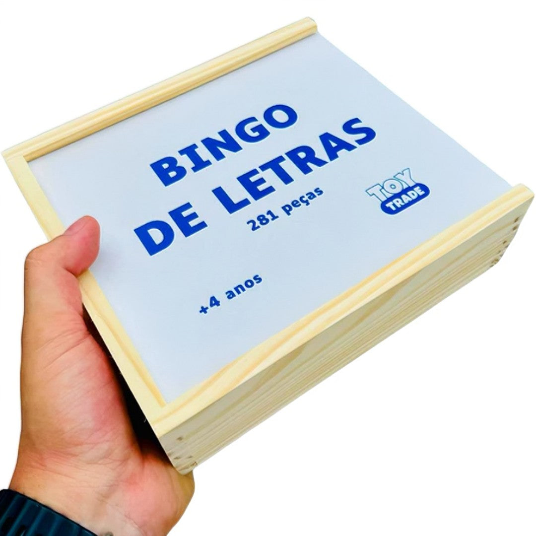 Bingo Letras para Alfabetização
