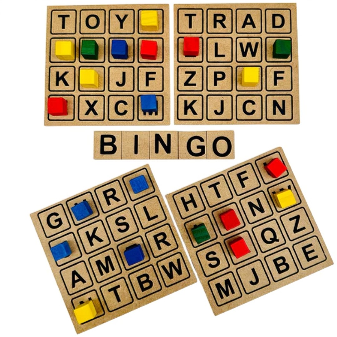 Bingo Letras para Alfabetização