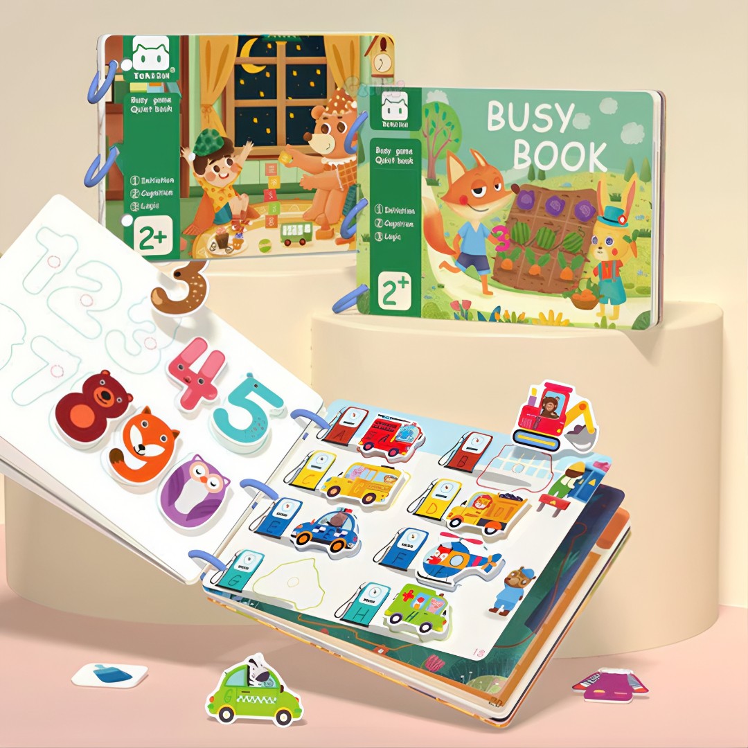 📘 SmartBook Baby™ – Livro Interativo Educativo para Crianças