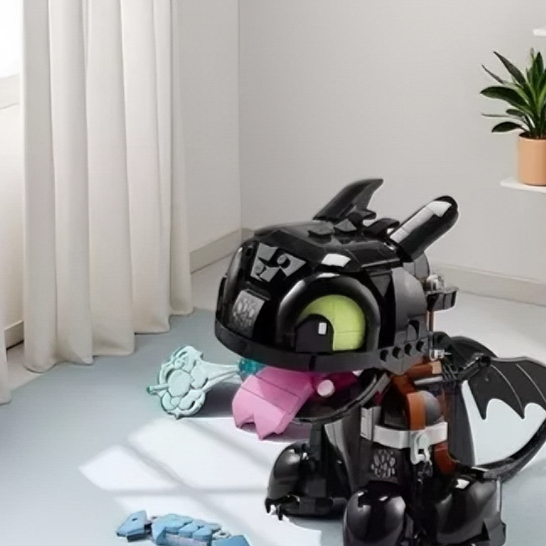 Blocos de construção Lego - Como treinar seu dragão