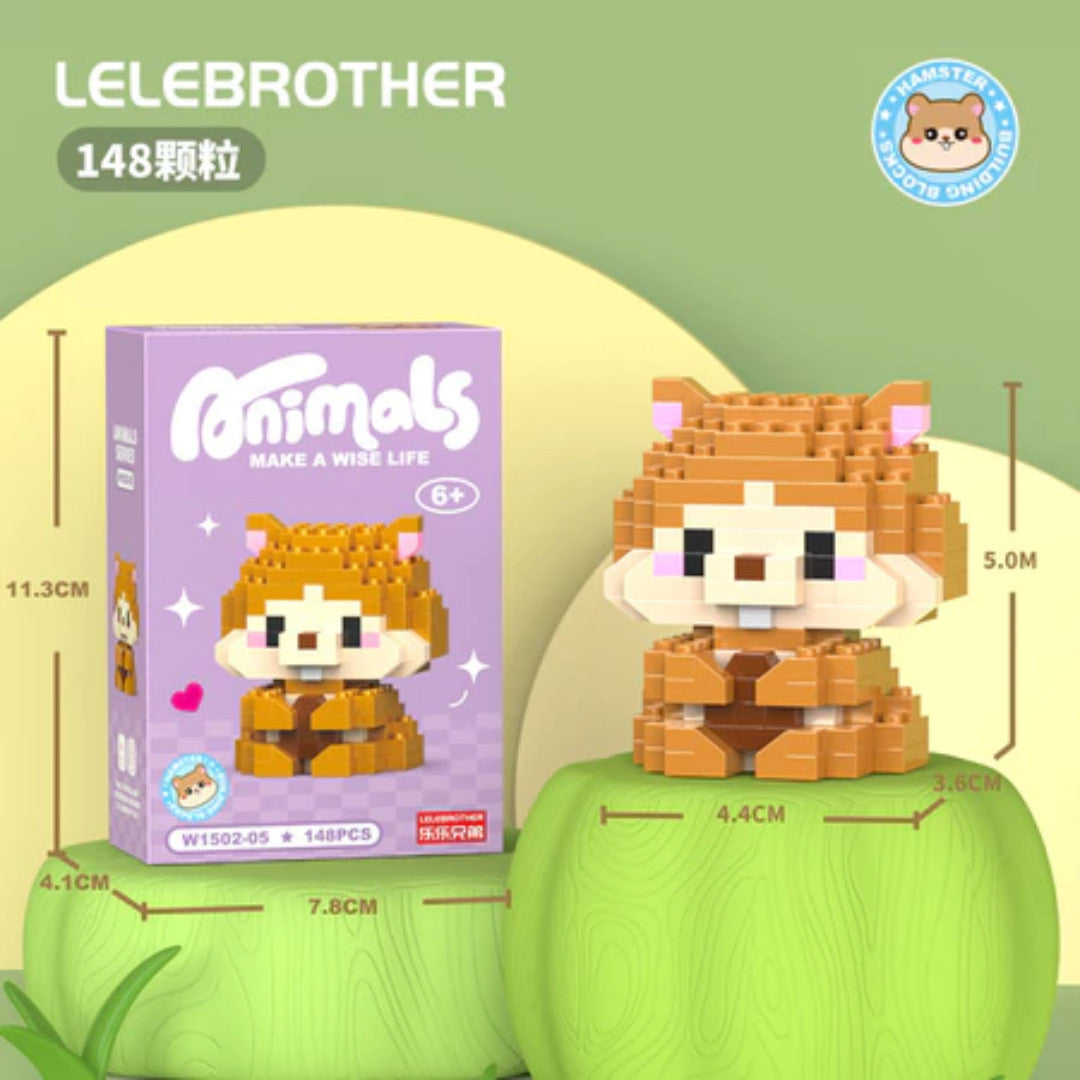 Blocos De Construção De Animais Compatíveis Com Lego - Mini Micro Brinquedo Criativo Para Crianças