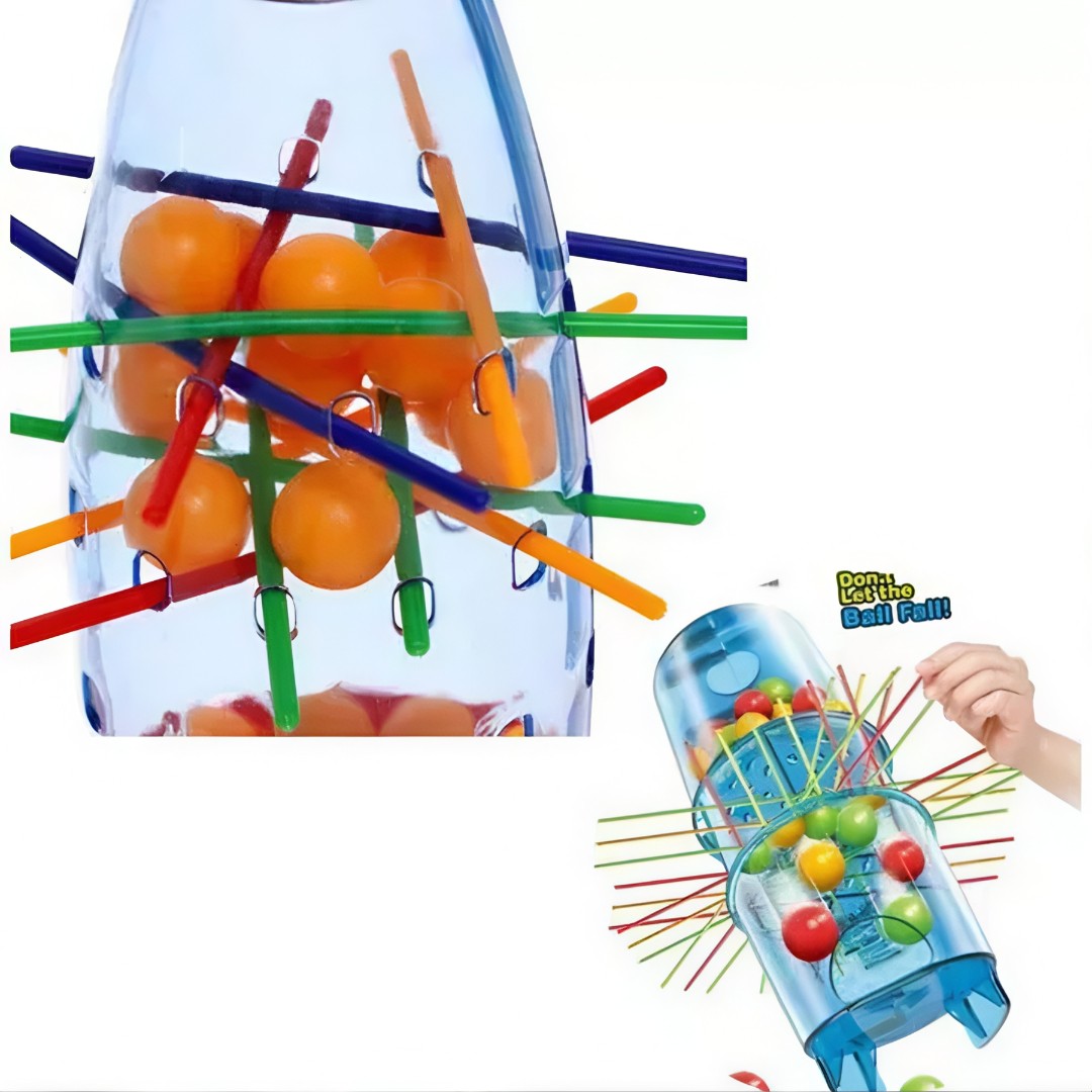 🎲 Torre Equilíbrio Família™ – Jogo Educativo de Madeira com 54 Peças