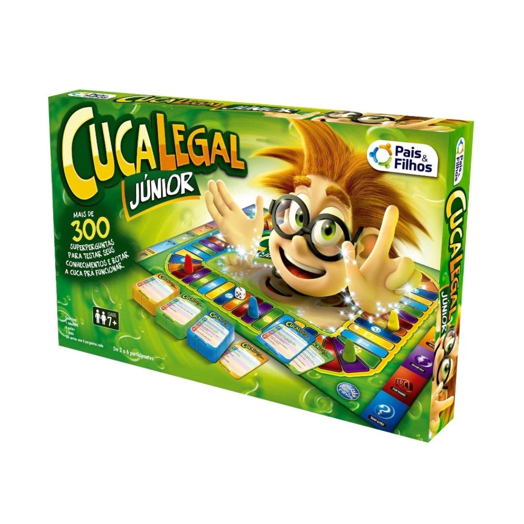 Cuca Legal Jogo de Tabuleiro Educativo Interativo Divertido Original Pais E Filhos!