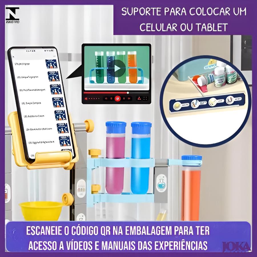Brinquedo Mesa De Experimentos Científicos