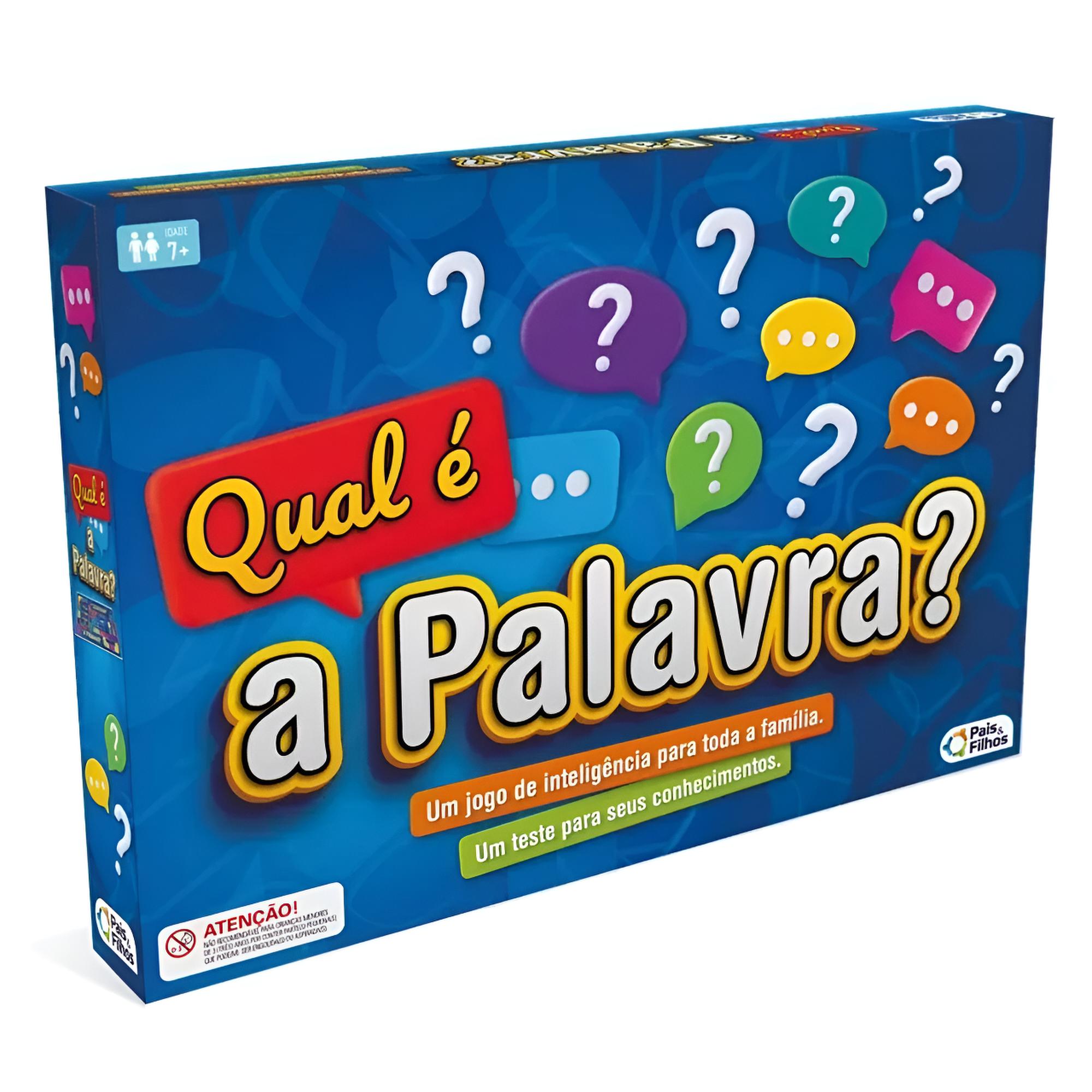 Jogo Interativo Para Família - Qual é a Palavra?