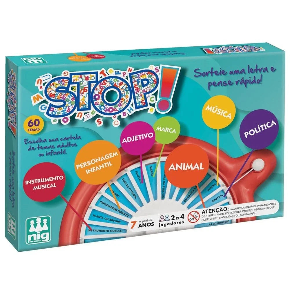 Jogo Stop 60 Temas