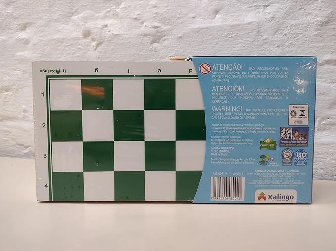 Jogos Tradicionais em Madeira - Xadrez Escolar Xalingo