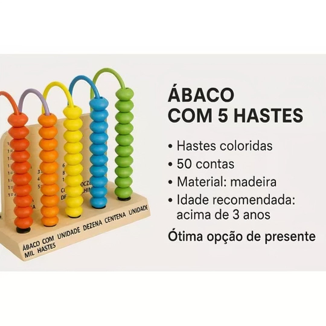 Ábaco Infantil Educativo