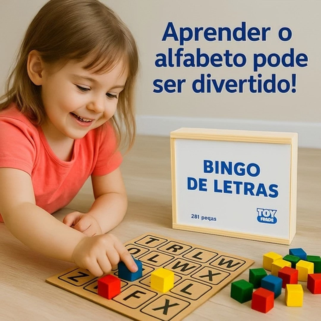 Bingo Letras para Alfabetização