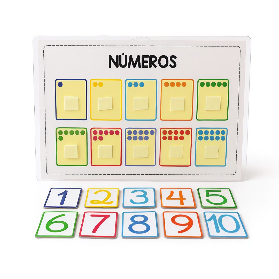 🧩 EducaPlay™ – Atividade Estruturada Infantil com Números, Letras e Formas