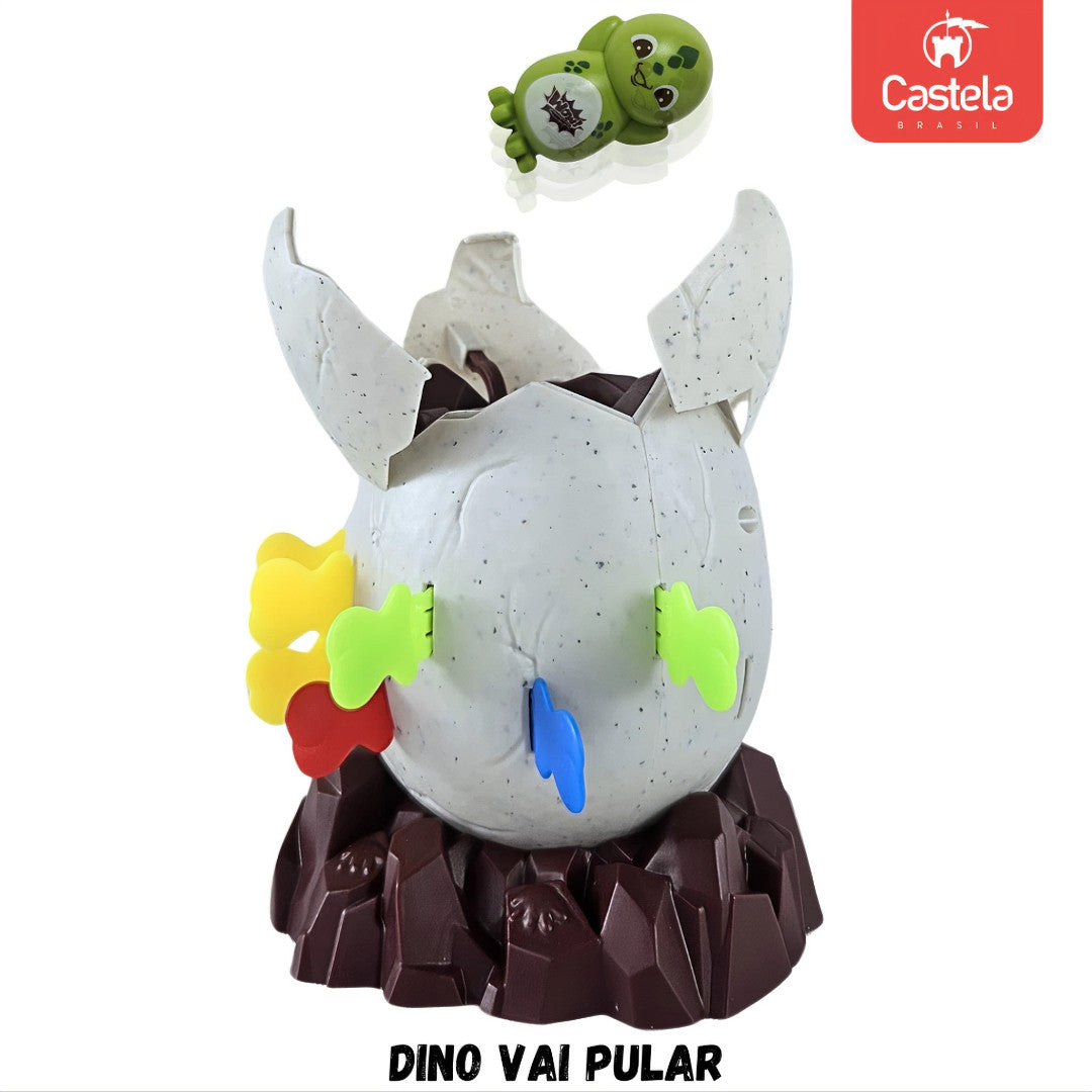 Brinquedo Espeta Dino Pula Pirata de Dinossauro 17 Adagas