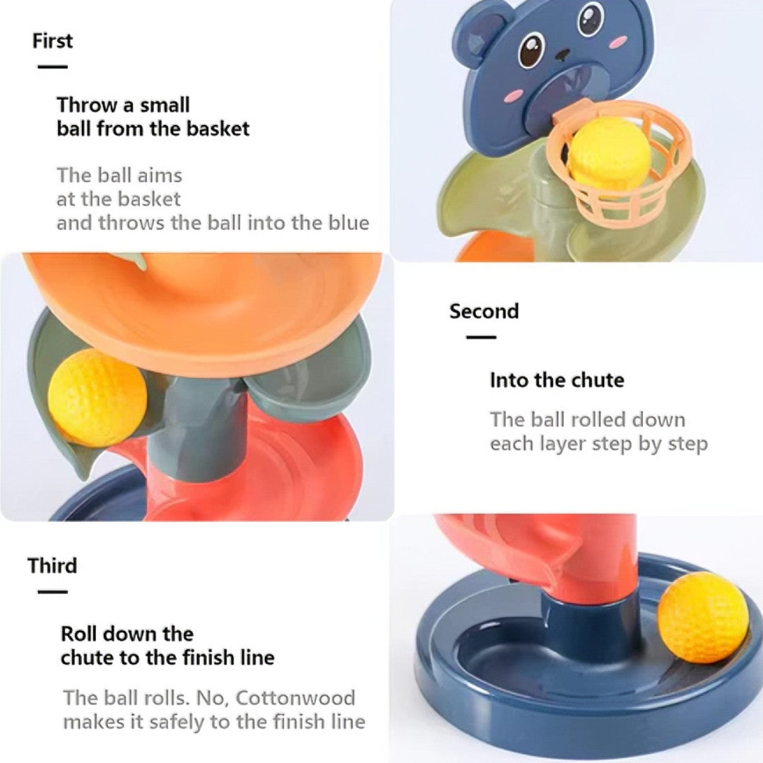 Pista Giratória Montessori / Rolling Ball Sensorial