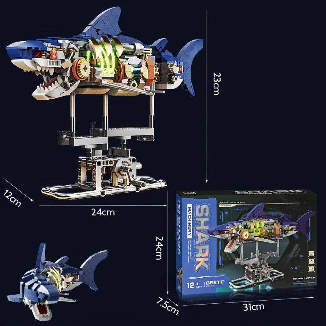 Tubarão Mecânico – Kit de Construção