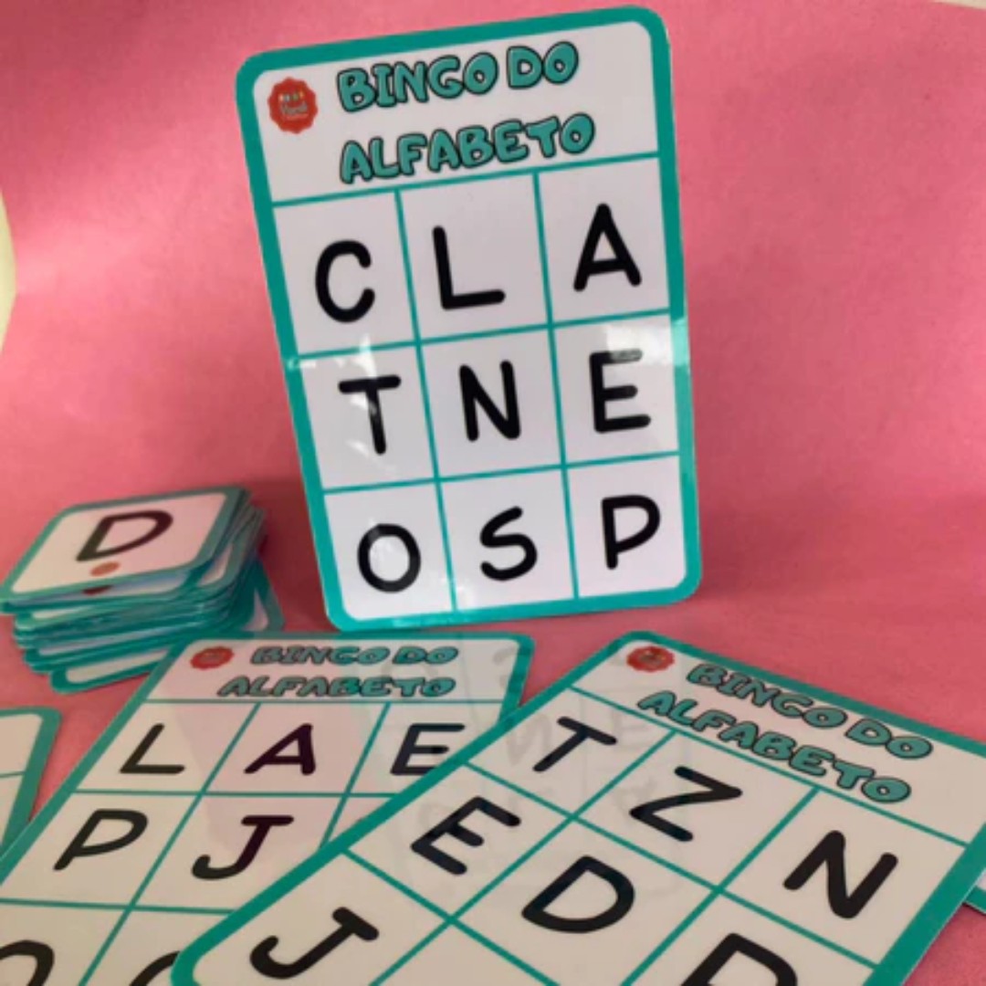 🔤 AlphaBingo™ – Jogo de Alfabetização Bingo do Alfabeto