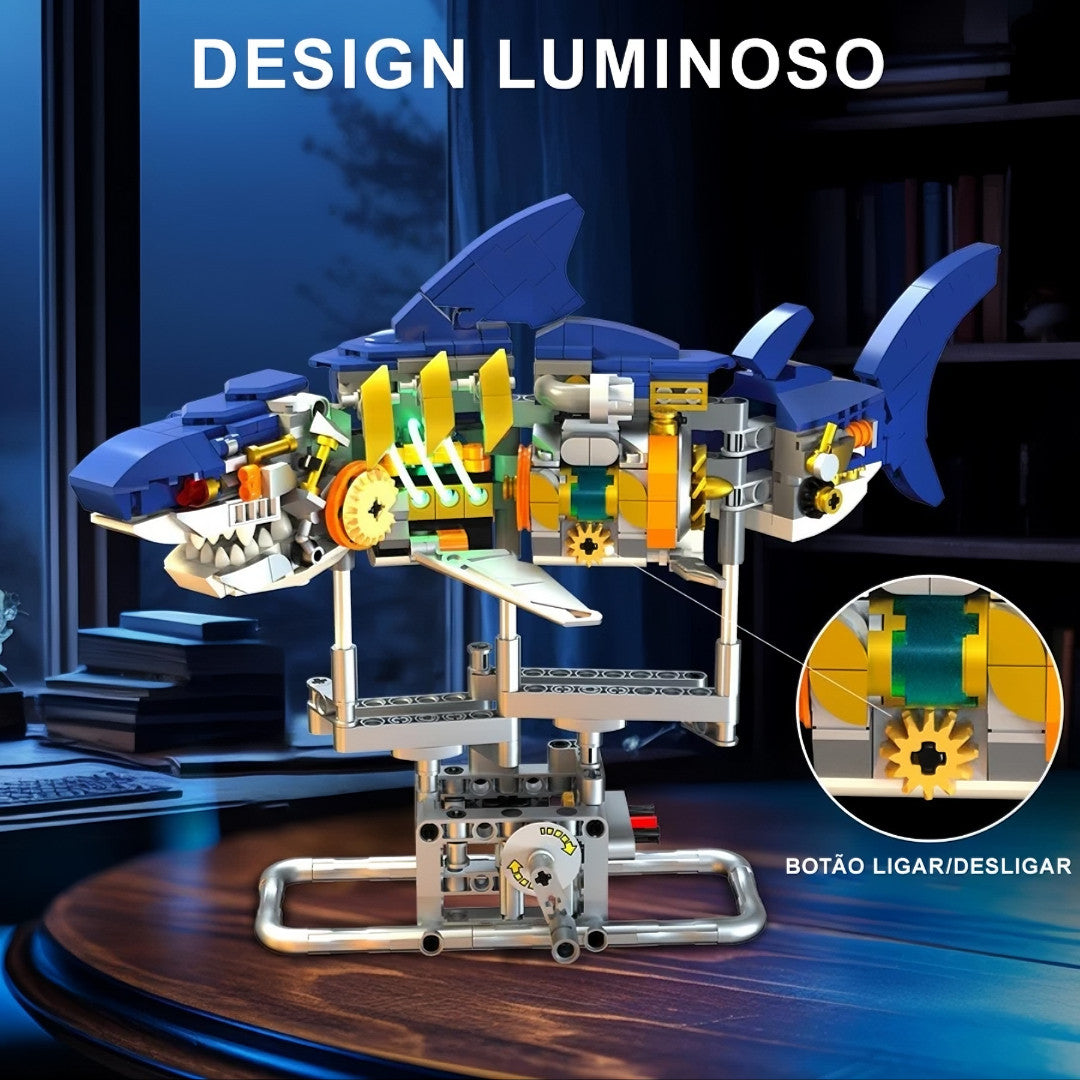 Tubarão Mecânico – Kit de Construção