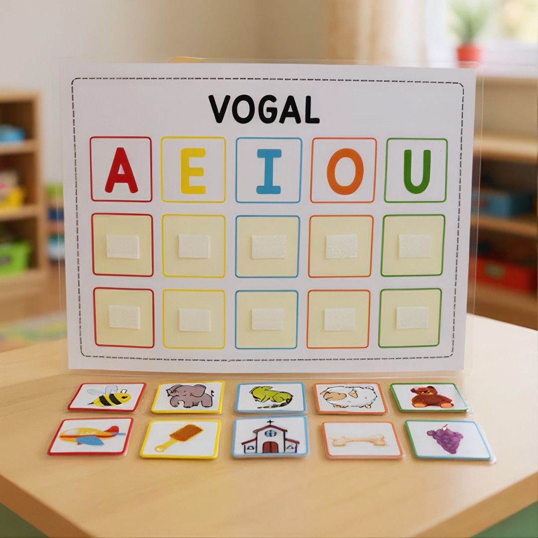 🧩 EducaPlay™ – Atividade Estruturada Infantil com Números, Letras e Formas