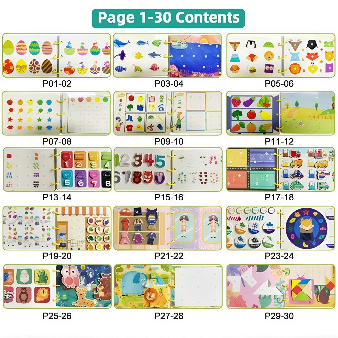 📘 SmartBook Baby™ – Livro Interativo Educativo para Crianças