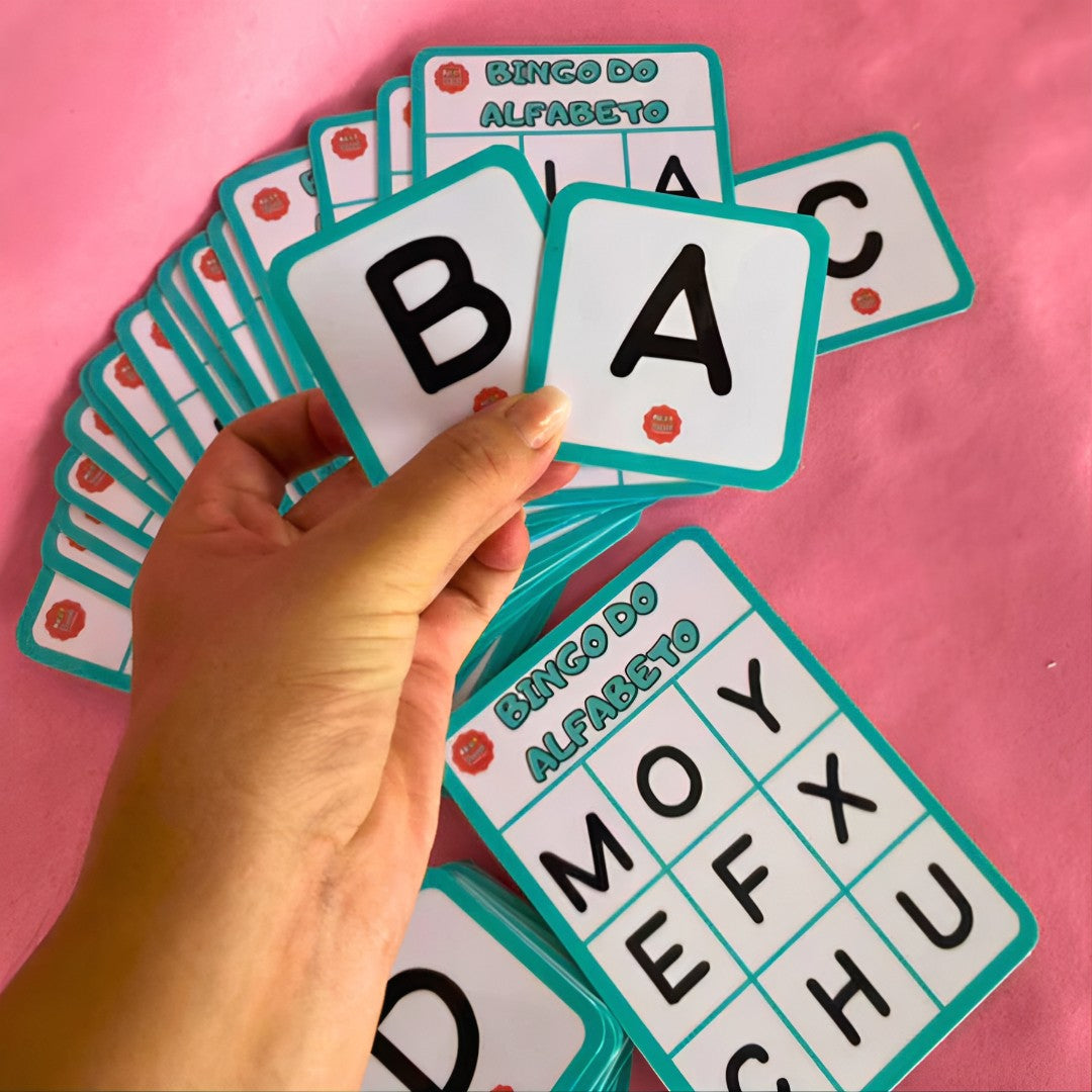 🔤 AlphaBingo™ – Jogo de Alfabetização Bingo do Alfabeto