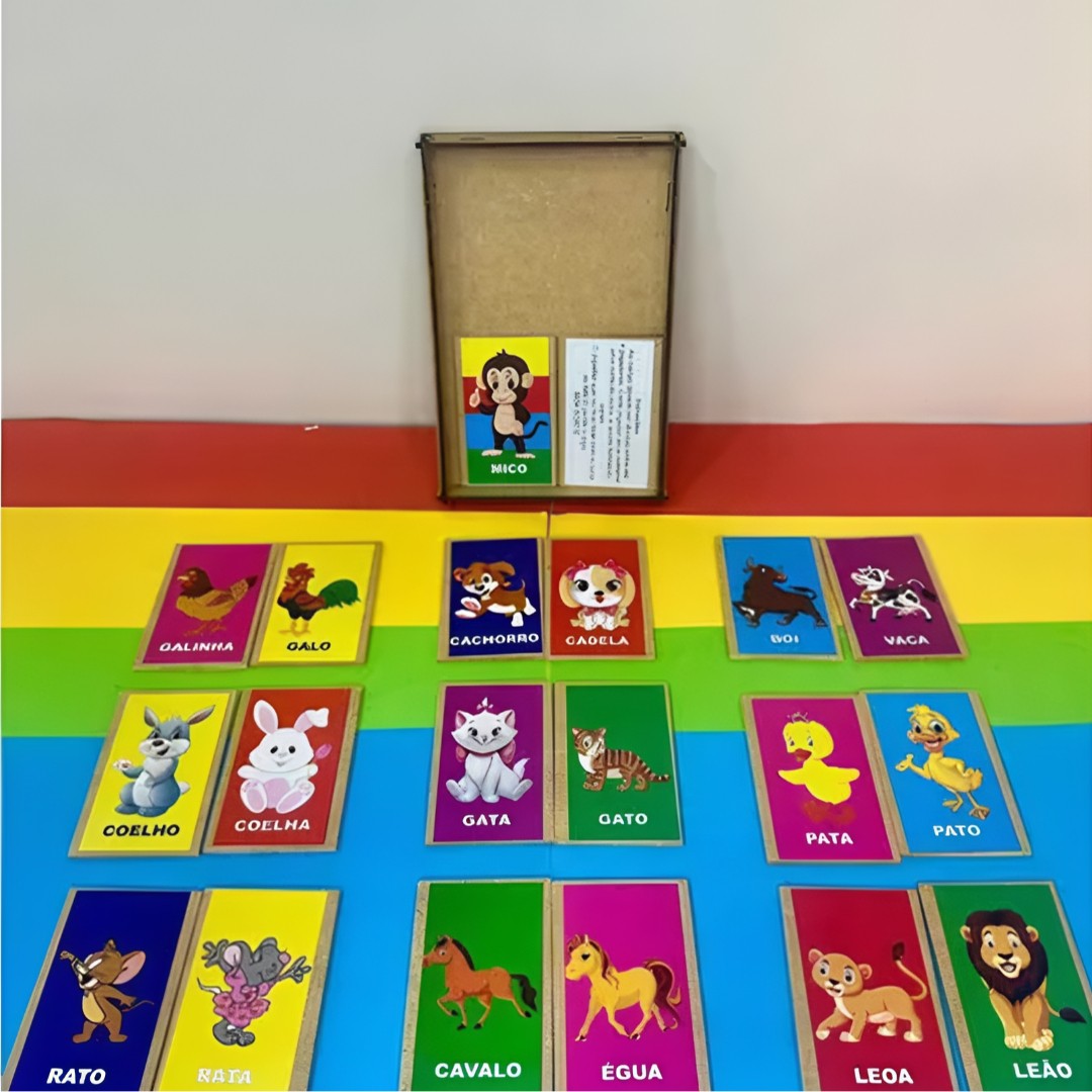 🎓 EduBox™ – Caixa Pedagógica com Alfabeto, Números e Jogos Educativos