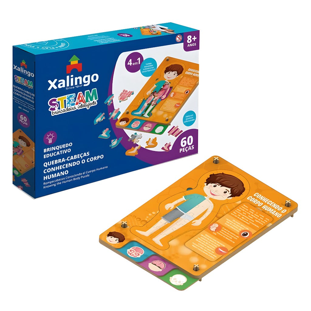 Steam Educativo Corpo Humano - Xalingo