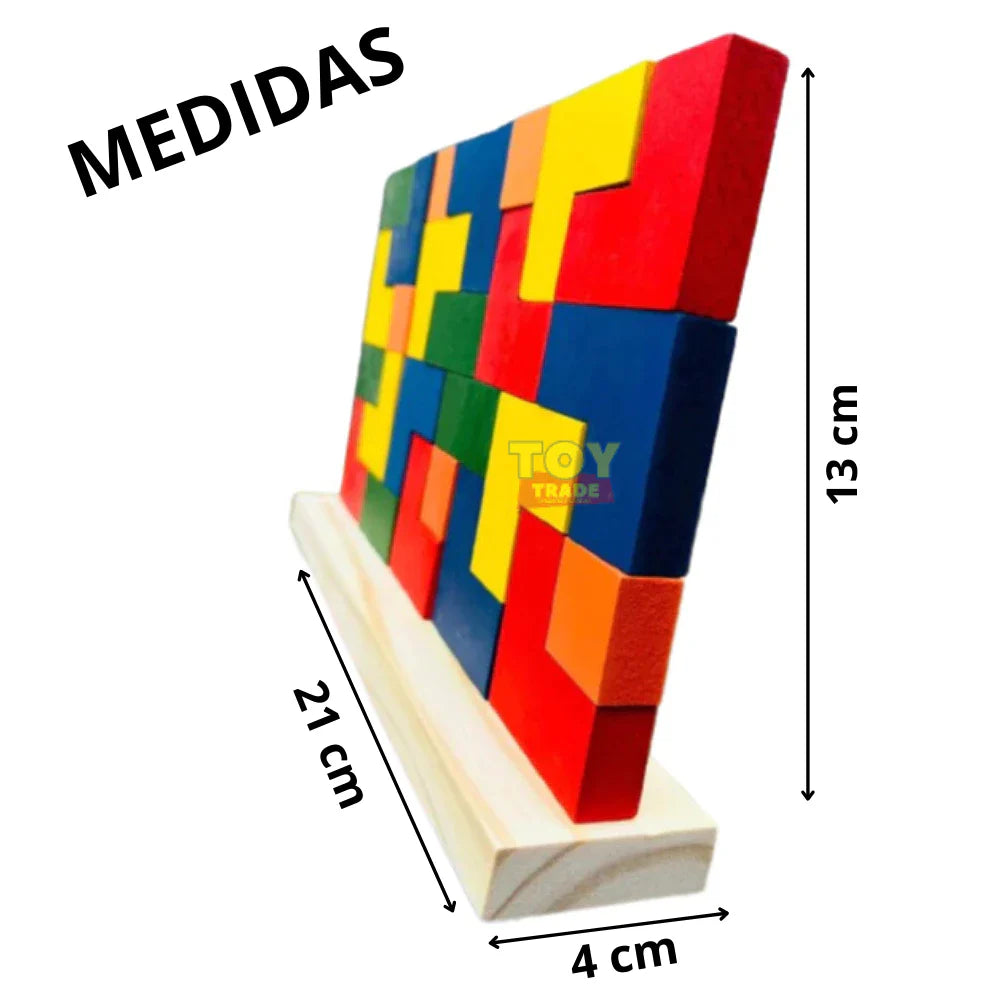 Jogos de Encaixe em Madeira