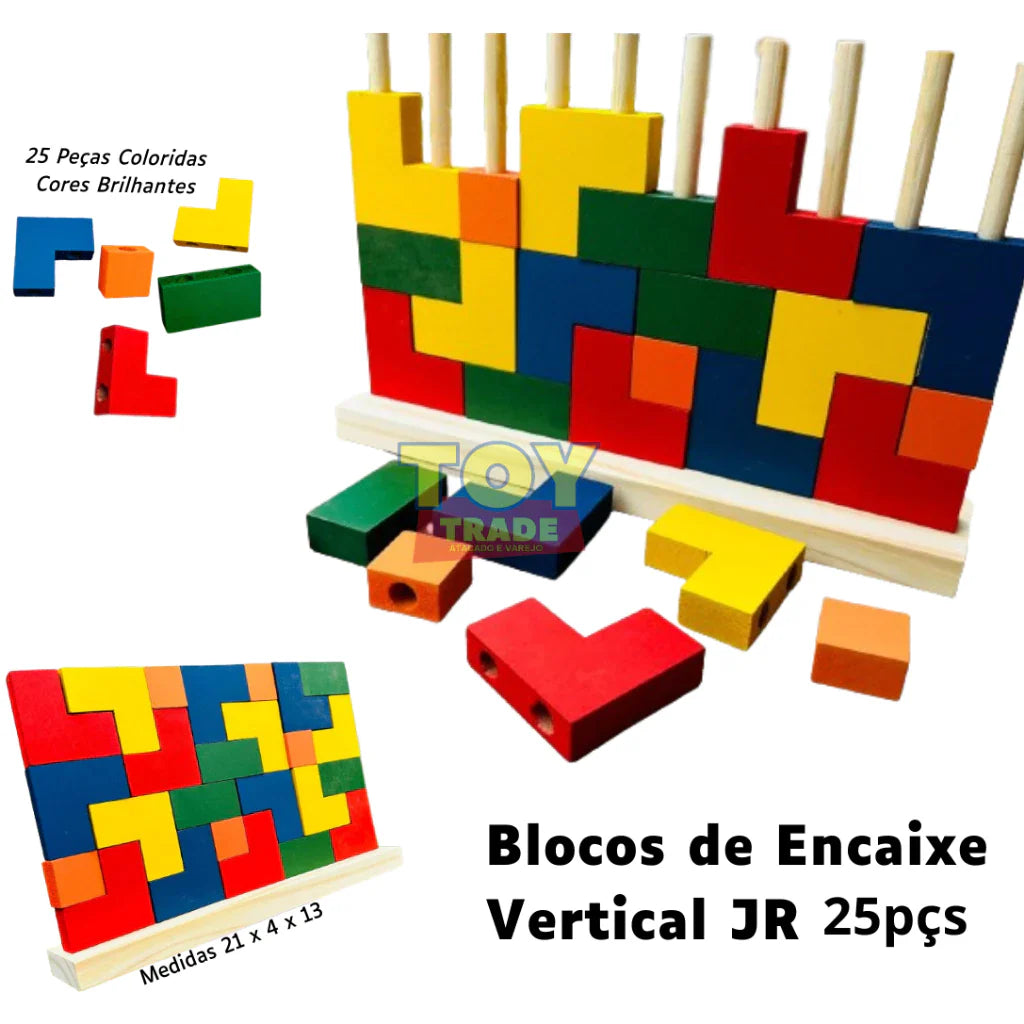 Jogos de Encaixe em Madeira