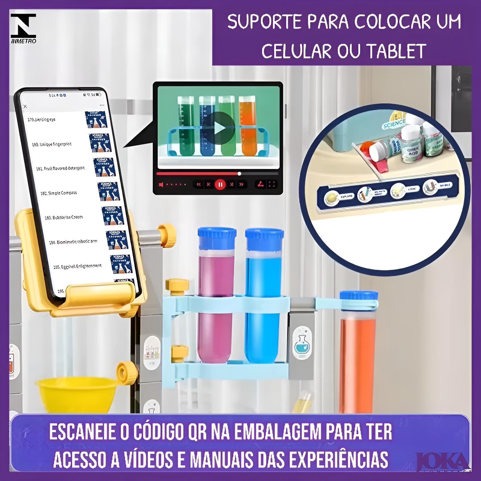 Brinquedo Mesa De Experimentos Científicos