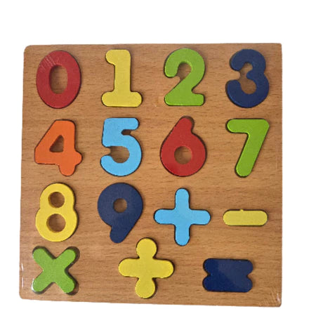 🧠 Alfabeto & Números Montessori™ – Jogo de Encaixe Educativo em Madeira