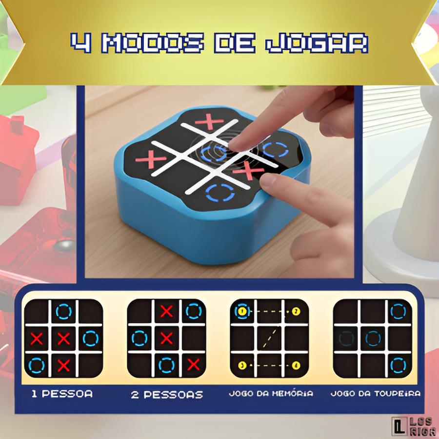 Quebra-Cabeça Criativo - Tic Tac Toe