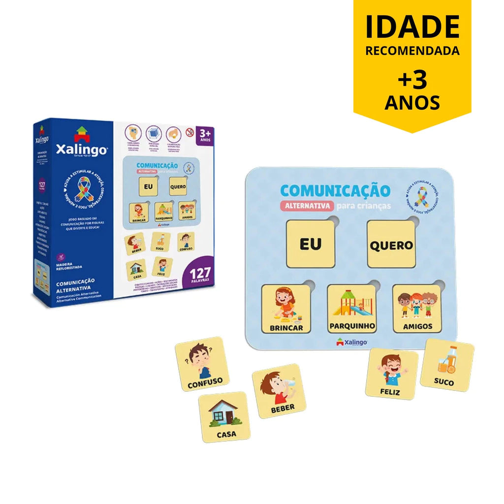 Comunicação Alternativa - Xalingo - 127 Peças